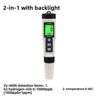 Testeur de qualité de l'eau professionnel 7-en-1 pour piscines, stylo numérique pour mesurer le pH/EC/TDS/ORP/la salinité/la température pour une analyse précise
