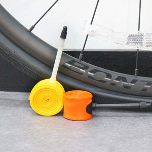 Chambre à air de vélo ultralégère haute résistance écologique 700c 18 25 28 32 pour vélo de route en TPU, longueur 60mm 80mm, valve Presta - Product Image 2