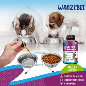 Haustier-Nahrungsergänzungsmittel 15 in 1 Katzen- & Hunde-<span class=keywords><strong>Multivitamin</strong></span>-Tropfen Natürliche Vitamine & Mineralien Flüssig für Haut, Herz, Gelenke, Immununterstützung - Product Image 5