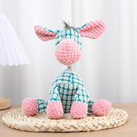 Jouet à mâcher en peluche pour chien, motif dessin animé mignon, couineur interactif, pour le nettoyage des dents, jouet souple pour chiot, pour chiens de petite et moyenne taille, jouets pour animaux de compagnie en gros