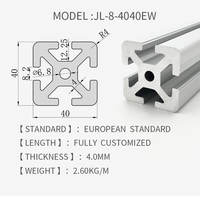 Profilé en aluminium extrudé série 6000, rainure en T, 6063-T5, anodisé, découpe CNC, cadre de table de travail