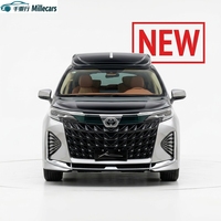 Nouvelle Toyota Sienna Luxe Modifiée MPV Van d'Affaires LHD Hybride Essence 7 Places Sièges Avion Plancher Teck TV Réfrigérateur