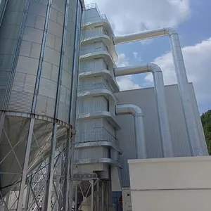 Easy Operation Vertical Type Maize Druer Machine Parboiling Drying Machine Seed Dryer Equipment