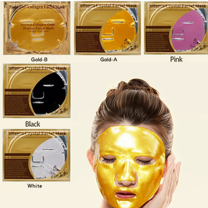 Mascarilla Facial de <span class=keywords><strong>Oro</strong></span> 24K Antienvejecimiento y Reafirmante de la Piel Mascarilla Facial de Colágeno - Product Image 2