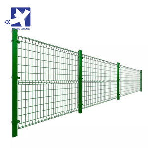 Dễ dàng lắp ráp Chất lượng cao 3D cong hàn dây lưới hàng rào Bảng điều khiển cứng nhắc lưới hàng rào - Product Image 1