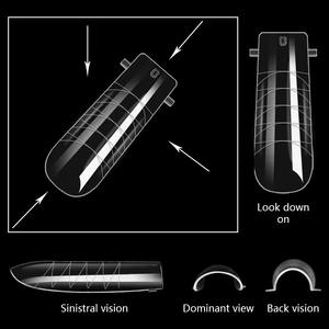 <span class=keywords><strong>AILLSA</strong></span> OEM 288PCs Dual Forms Nails Poly Extension Gel Mold Nail Form 4 Estilos Fast Builder UV Gel Nail Tips Molde DE MANICURA - Product Image 5