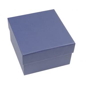 Scatola Portagioie Blu 14X13X7.5 Cm Con Fodera in Raso Per Art8067 - Product Image 3