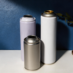 Bouteille aérosol en aluminium personnalisée de 250 ml et 300 ml, conteneur métallique vide avec valve pour produits de soin personnel, service OEM - Product Image 1