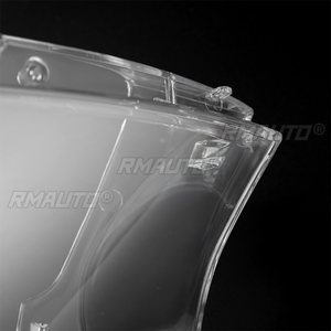 Couvre-phare avant de voiture, lentille transparente, abat-jour en verre, coque de phare pour Porsche Macan 2014 2015 2016 2017 - Product Image 5