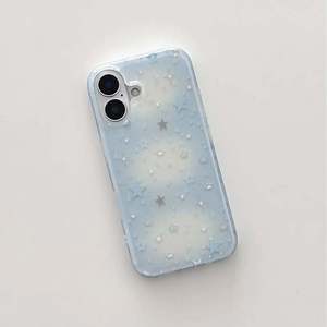 Funda para Teléfono con Diseño Artístico de Halo Azul y <span class=keywords><strong>Blanco</strong></span>, Antihuellas, Compatible con <span class=keywords><strong>iPhone</strong></span> 17, 16 Pro Max, 15, 14, Nuevo Modelo <span class=keywords><strong>13</strong></span> - Product Image 4