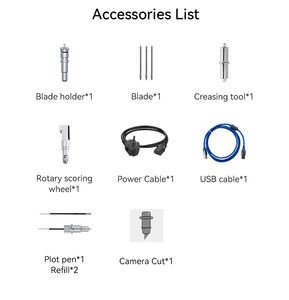 Automatique Numérique ZD350 Plus Traceur Graphique Machine Auto-alimentation Étiquette Feuille Contour Découpe A4 Papier Autocollant Découpe 0.01mm - Product Image 6