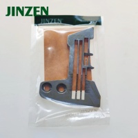 Plaque à aiguilles JINZEN E809S pour machine à coudre à quatre fils SIRUBA 747, surjeteuse, pièces détachées industrielles, accessoires de couture