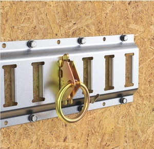 รางอีแทร็ก5ft 6แพ็คพร้อมสมอวงแหวน6ชุดรางแบบผูกลงสำหรับอุปกรณ์เสริมรถพ่วงที่แนบมา - Product Image 3