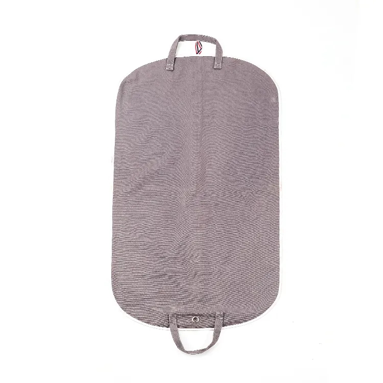 Custom logo foldable dustproof storage cotton cloth reusable garment bag