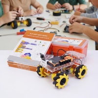 STEM Metal DlY Robotic Car Set Al Technology & LoTLearning Codificación y programación Kit educativo para niños Maker Boards