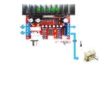 TDA7377 2.1 carte amplificateur de puissance 3 canaux fini subwoofer carte amplificateur de puissance audio
