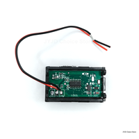 Voltmètre numérique DC 4,5V-30V, ampèremètre pour voiture, bateau, moto, affichage LED 0,56 pouce, mini testeur à montage sur panneau
