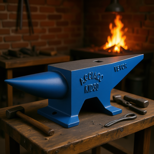 Étau en fonte Vevor 30 kg bleu, outil de travail pour forgeron, modèle Pro Horn D0100H53EI6, qualité industrielle - Product Image 2