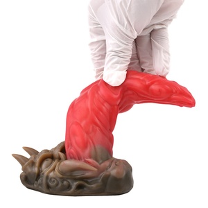 ของเล่นทางเพศแบบแท่งสำหรับสอดใส่ทางทวารหนัก ยี่ห้อ YOCY รุ่น Fantasy Monster Tongue Dildo ทำจากซิลิโคนเนื้อสัมผัสสมจริง พร้อมจุกดูด สำหรับผู้หญิงและผู้ชาย อายุ 18 ปีขึ้นไป - Product Image 3