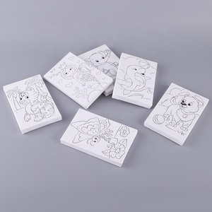 XIXI Peinture par numéros pour enfants de haute qualité, faite à la main, sur toile, kits DIY en acrylique avec sujets animaux - Product Image 4