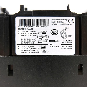 Contactor Profesional de la Serie 3RT1045-1AL20 3RT10 para Control de Motores Industriales 3RT1045-1AP00 - Product Image 3