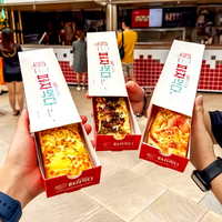 Boîtes à pizza, sushi et aliments jetables en carton ondulé blanc kraft, personnalisées et imprimées sur mesure, pour vente en gros, 12, 16 et 18 pouces