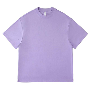 250 GSM Quick-Drying Custom T-Shirt for Men Heavy Weight Oversized Blank T-Shirt Solid Pattern <b>PUFF</b> DTG Print Tshirts - Product Image 2