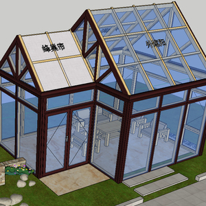 Sunroom templado temperatura constante sunrooms <span class=keywords><strong>glassroom</strong></span> casas de cristal aluminio sunroom - Product Image 2