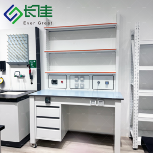 Mesa de Trabajo Modular Móvil Moderna para Escuela, Hospital, Clínica, Muebles de Laboratorio de Química Multifuncionales, Equipo de Laboratorio de Acero - Product Image 1