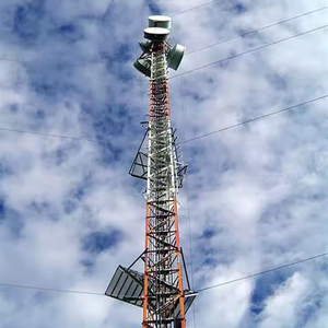 Duy nhất Ống thép Viễn Thông cực 20m đến 80m cho điện thoại di động wifi di động tháp ăng ten mast truy cập Viễn Thông tháp & phụ kiện - Product Image 3