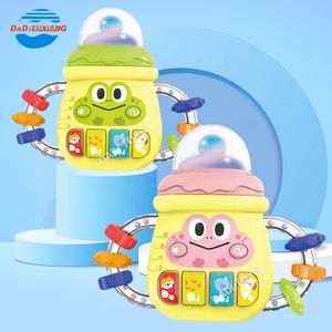 Botol minum bayi lembut, mainan edukasi gigitan bayi, dot botol Musik - Product Image 4
