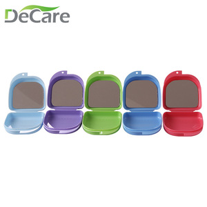 DeCare Retainer Case With <b>Mirror</b> <b>Small</b> Opening For Denture Care - Product Image 5
