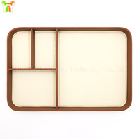 Catchall Tray Valet Tray Premium Modern, résistant à l'usure, pour hommes, conteneur de stockage organisateur de chevet pour téléphone portefeuille bijoux