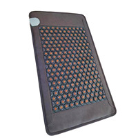 Matelas chauffant en tourmaline, lit de massage électrique pour le corps, ions négatifs, contrôle de la température 30-70°C pour une relaxation corporelle complète
