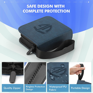 <span class=keywords><strong>Mini</strong></span> classeur portable à 1 pochette pour cartes, <span class=keywords><strong>mini</strong></span> porte-cartes pour cartes de collection standard, y compris les cartes TCG - Product Image 4