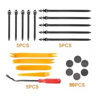 925 pièces de clips de fixation en plastique pour voiture, 26 tailles, kit de rivets de retenue à pression pour pare-chocs, garnitures de porte, panneaux et ailes