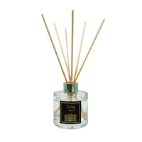 ZUOYE - Aromatizante para el Hogar de 100 ml con Aroma a Pera Inglesa y Ratán, en Envase de Vidrio y Madera, Ecológico, Libre de BPA y Alcohol, Aroma Duradero y Desodorizante
