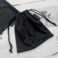 Sac à cordon en microfibre en promotion, pochette de rangement souple en microfibre pour lunettes et miroirs