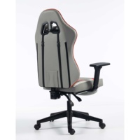 Chaise de jeu pour joueurs d'e-sport, dossier haut avec soutien lombaire, appui-tête et repose-pieds, fabrication OEM