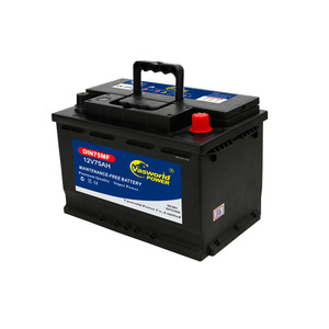Nouveau design moderne de <span class=keywords><strong>batterie</strong></span> de voiture 12V 75Ah avec fonction sans entretien pour les automobiles - Product Image 4