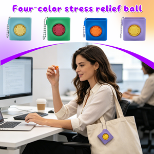 Portachiavi Cubo Antistress con Ingranaggi Stampati in 3D, Mini Ciondolo Girevole a Ingranaggi, Giocattolo Portatile Antistress da Tasca per Zaino - Product Image 4