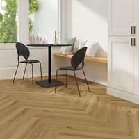 Revêtement de sol auto-adhésif moderne de luxe pour intérieur, imitation bois, vinyle stratifié, résistant à l'eau, LVT, dalles de sol en PVC, plus de 5 ans