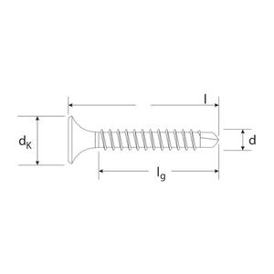 Viti FSN-TPB autoperforant (1000pcs) - Product Image 2