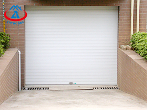 Zhtdoors xuất khẩu chất lượng thép điện cháy <span class=keywords><strong>Exit</strong></span> kháng lăn màn trập cửa an ninh - Product Image 3