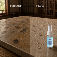 Essence liquide céramique nano-micro-silice de qualité industrielle, anti-taches pour pierre, formule modifiée invisible, marque A1