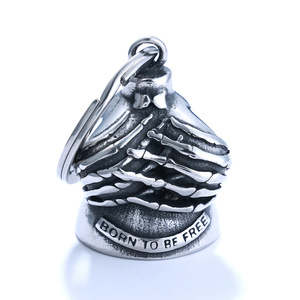 Cloche d'ange pour <span class=keywords><strong>moto</strong></span>, accessoire de <span class=keywords><strong>moto</strong></span> pour hommes et femmes, cloche de sécurité pour motards - Product Image 4
