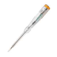 HannaH AC-Spannungsprüfer-Stift 143mm Schlitzschraubendreher zur Steckdosenprüfung Modell 1704 17g Neonanzeige 80V-500V