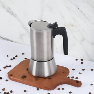 Cafetière Moka Express <span class=keywords><strong>Italienne</strong></span> en Acier Inoxydable pour 2, 4, 6 <span class=keywords><strong>ou</strong></span> 10 Tasses – <span class=keywords><strong>Percolateur</strong></span> à Café Expresso pour Plaque de Cuisson - Product Image 1