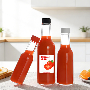 90ml 150ml 250ml Lekvrije Ronde Glazen Ketchupfles Draagbare Saladedressing Opslagpot Herbruikbare Navulbare Condimentfles - Product Image 1