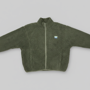 Veste Sherpa à col roulé isolée pour l'hiver, ST2901, pour femmes, écologique, 100% polyester recyclé, fermeture éclair intégrale - Product Image 6